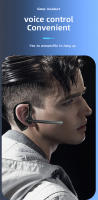 Auriculares inalámbricos V8S con Bluetooth, dispositivo de audio con pantalla LED, Control de voz, llamadas entrantes, micrófono HD, 30 horas de tiempo de música - details 2
