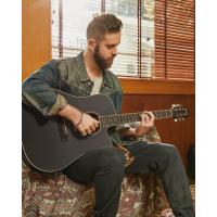 Guitarra Acústica de Adulto Guitarra Cutaway 4/4 Kit Dreadnought 41 Pulgadas de Principiante con Cuerde Afinador Cejilla Sunburst - details 22