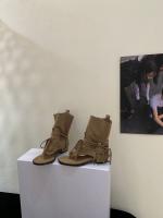 Nuevas Botas de Verano 2025 Punta de Calzado de Aguja Sandalias Cubiertas de Suela Plana - details 19