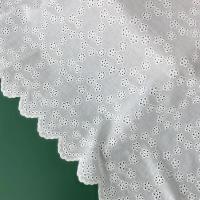Tela de Encaje Floral Bordado Hueco Ancho de 135CM Ideal para Ropa, Cortinas, Manteles - details 3