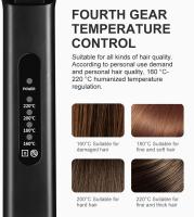 Liso Radiante de Cerámica Profesional Hierro Plano de Turmalina para Todos los Tipos de Cabello - details 6