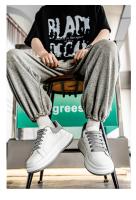 Zapatos zapatos de hombre 2025 verano nueva marca de moda transpirable zapatos deportivos suela gruesa aumentando casual pequeño blanco zapatos de junta - details 18