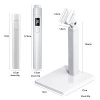 Mini lámpara portátil de mano con luz LED UV, recargable por USB, secador de secado rápido para curado de esmalte de uñas de Gel - details 5