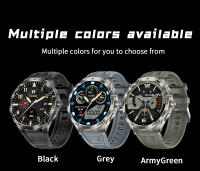 2024 Nuevo reloj inteligente para hombres 1,85 pulgadas 360*360 HD AMOLED pantalla táctil completa, reloj de trayectoria GPS, brújula,100 + modo deportivo, Impermeable,710mah, oxígeno en sangre, reloj deportivo de llamada Bluetooth Para iOS y Android - details 16