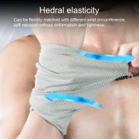 Toalla de muñeca de absorción de sudor, secado rápido, toalla de natación, enfriamiento en ayuno, correr, senderismo - details 3