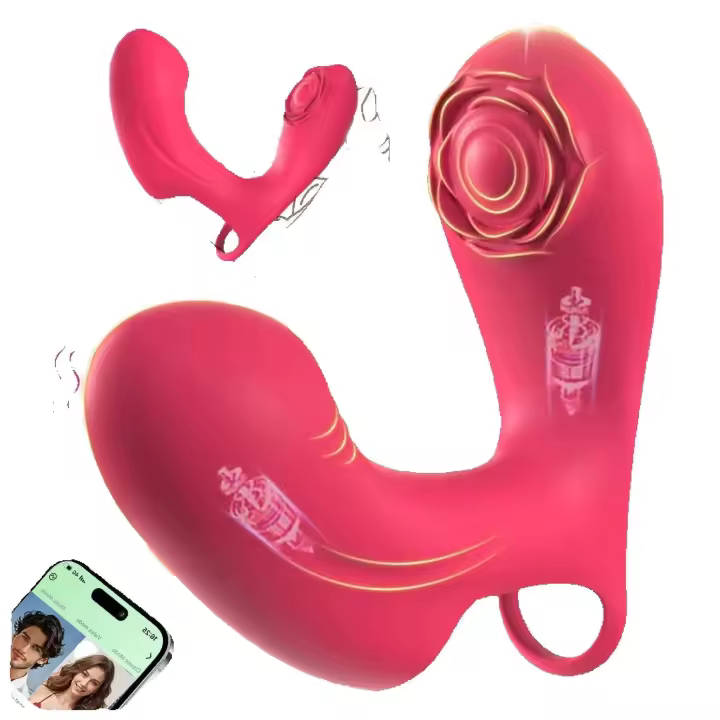 Vibrador de Dedo Controlado por APP Estimulador de Clítoris y Masajeador de Vagina con Dobles Motores para Mujeres y Parejas Juguetes para Adultos para la Salud y el Placer - 1