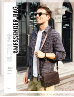 Bolsos Mini de Hombro para Hombre Retro de Cuero Genuino Bolsos Bandolera Casuales Bolsos de Mano Pequeños Vintage Material de Lining Poliéster Temporada Primavera/Verano - details 0