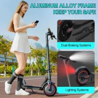 Scooter eléctrico Commute 2025 de 36V 350W 10.4Ah con neumático sólido de 8.5 pulgadas, freno de disco, 25km/h, aleación de aluminio, nueva marca, para adultos - details 2
