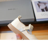 Zapatos de cuero con lazo para niñas pequeñas, zapatos de Princesa a la moda, estilo coreano, Mary Janes PU, primavera y otoño, 2023 - details 10