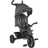 Haari Bicicleta 2 en 1 Menores hasta 25 kg 1,5-5 años Triciclo- Carrito Cesta espaciosa, Bolsa y portavasos Cinturones de 3 Puntos con Fundas Toldo Reposapiés Azul Oscuro - details 13