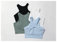 Sujetadores deportivos para mujer, ropa interior de alta intensidad para gimnasio, correr, Yoga, hermosa espalda seca, a prueba de golpes, sujetador de entrenamiento de canalé, Fitness sin costuras - details 28