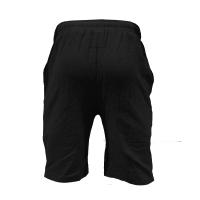 Verano Hombres Color Sólido Cinco Puntos Casual Pantalones Cortos Cordón Transpirable Pantalones de Playa Algodón Lino Pantalones Cortos Deportivos - details 17