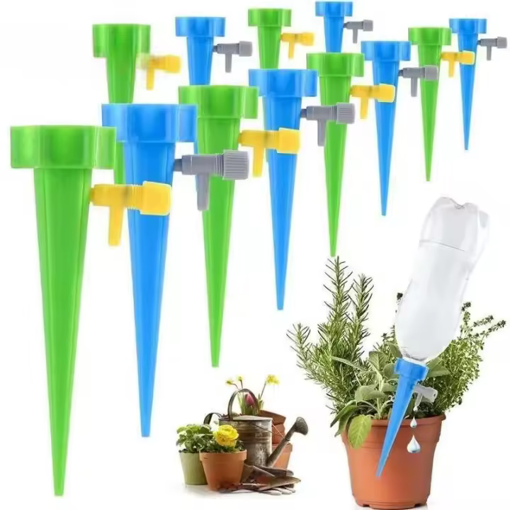 Sistema de riego por goteo automático, Kits de puntas de autorriego para plantas wer, dispositivo de goteo de agua automático ajustable para invernadero - 1