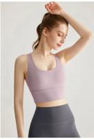 Sujetador deportivo con almohadilla fija, ropa interior profesional de alta resistencia a prueba de golpes, sujetador para correr, gimnasio, lencería push-up, sujetador de Fitness para Yoga - details 1
