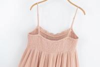 Ropa de mujer europea y americana, camisón de tirantes cortos de tul popular - details 8