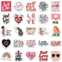 Pegatinas de pared de autoamor para niños, 50 piezas, papelería para cuaderno, Maleta, motocicleta, refrigerador - details 3