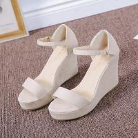 Sandalias de Plataforma para Mujer 2025 Punta Abierta, Tacones Altos, Hebillas en el Tobillo, Moda de Zapatos - details 4