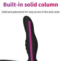 Leten Iatable consolador Anal Plug anillos de silicona suave para productos para adultos mujeres hombres parejas dilatador de trasero expansor juguetes sexuales caliente - details 12