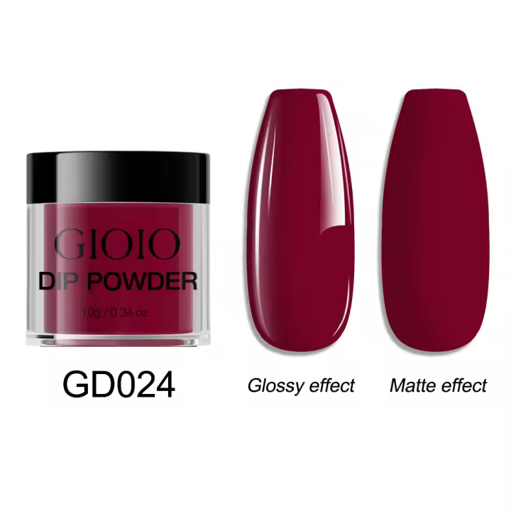 Kit de inicio de manicura de uñas en polvo de inmersión: polvo de inmersión de 16 colores para uñas en polvo desnudo rosa rojo negro polvo de inmersión clásico con líquido en polvo para uñas conjunto de base y capa superior activador para polvo diseño de - 1