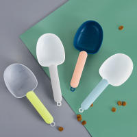 Cuchara de comida de estilo Simple para Alimentación de Mascotas, lata de lata, grado alimenticio, accesorio de cocina para el hogar - details 4