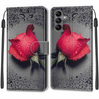 Funda tipo billetera de mariposa para Samsung Galaxy, cubierta trasera protectora de cuero con tapa magnética y ranura para tarjeta, A12, M12, A13, Lte, A14, A22 - details 42