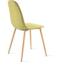 Pack de 2 sillas de Comedor, diseño nórdico con Asiento Acolchado y Respaldo ergonómico - details 30
