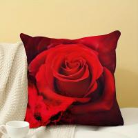 Funda De Almohada Impresa Para El Día De San Valentín, 4 piezas, Adecuada Para Sofá Cama, Sala De estar - details 1
