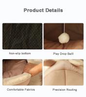 Cama cálida para dormir profundamente para gatos, cesta acogedora para mascotas, tumbona para gatitos, cojín para gatos, tienda de campaña Nesk muy suave, para perros pequeños esterilla, bolsa, cueva para gatos - details 11