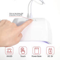 NAILWIND-secador de uñas para manicura y pedicura, lámpara LED UV para curado de esmalte de uñas en Gel con sensor de movimiento, equipo de herramientas para uñas - details 9
