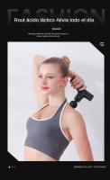 Pistola de Masaje Muscular MUKASI, Masajeadora Cervical y de Espalda, 4 Niveles Ajustables, 4 Cabezas de Masaje, Carga Tipo-C, Pistola de Masaje Profesional para Aliviar Dolor Muscular - details 16
