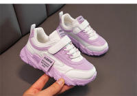 Zapatillas de deporte para niños, zapatos deportivos para niñas, zapatos de cuero PU a la moda para niños, zapatillas de tenis informales rosas bonitas y ligeras para correr para niña - details 12