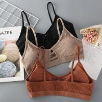 Nuevo Sujetador deportivo de algodón para mujer, Top, ropa interior femenina sin costuras, sujetador de tubo, Bralette inalámbrico, lencería Sexy sin aros - details 2