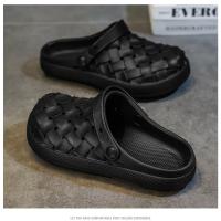 Chanclas de verano para Hombre, zapatillas antideslizantes para exteriores, sandalias de playa ligeras informales, zapatillas para el hogar, Pantuflas deslizantes para estudiantes para Hombre - details 10