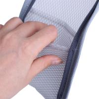 Bolsas de aseo plegables, bolsa de almacenamiento para cepillos de dientes de viaje, bolsa de maquillaje, organizador de lavado, bolsa para brochas de maquillaje, bolsa de cosméticos de malla, 1 ud. - details 19