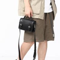 👜 👝 🎒 ⭐ ⭐ ⭐ 2025 nueva bolsa de mensajero bolsa de los hombres tendencia cartero casual neutral bolsa de hombro casual portátil pequeña bolsa cuadrada - details 10