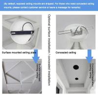 Lámpara De Techo Industrial Nórdica Para Entrada Sala De Estar Comedor Dormitorio Estudio Baño Luz Redonda De Madera Moderna - details 1