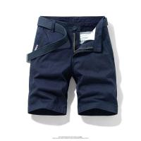 Pantalones Cortos Trabo para Hombres Cinturón de Algodón Medio, Ajuste Suelto, Estilo Casual, Novedad de Verano 2024 - details 10