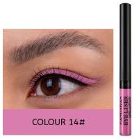 HANDAIYAN Juego de delineador de ojos líquido mate de 12 colores, delineador de ojos colorido intenso metálico resistente al agua, larga duración, punta ultrafina a prueba de manchas - details 31
