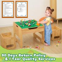 Set de Mesa y Sillas Montessori para Bebés de 1-3 Años Ajustable en Altura - details 14