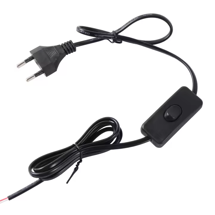 Portalámparas calefactable E27 para gatear, interruptor de cable de alimentación para mascotas, lagarto, Tortuga, criadero de pollo, enchufe de luz espiral de calefacción, 1 unidad - 1