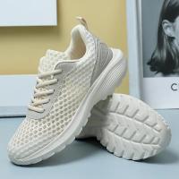 Zapatillas de deporte de moda de las mujeres ahuecadas hacia afuera ultra ligeras grandes de malla transpirable zapatos casuales de los zapatos de las mujeres - details 58