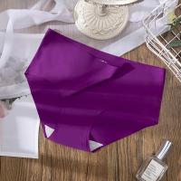 Ropa interior de seda helada para mujer, bragas sin costuras, bragas íntimas para niña, calzoncillos de talla grande, múltiples opciones de colores, lencería femenina, 3 uds. - details 10