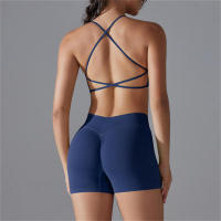 Chándal Scrunch para mujer, conjunto de yoga sin costuras para entrenamiento, sujetador deportivo, leggings altos Belta, pantalones de gimnasio, ropa deportiva, 2 - details 1