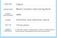 Lubricantes Solubles de Agua de 200ML Fácil de Limpiar para Anal Sex y Masaje Vaginal - details 13