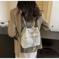 Bolso De Cubo De Verano Bolso De Hombro Para Mujer 2025 Nueva Mochila De Moda Mochila Casual De Gran Capacidad - details 13