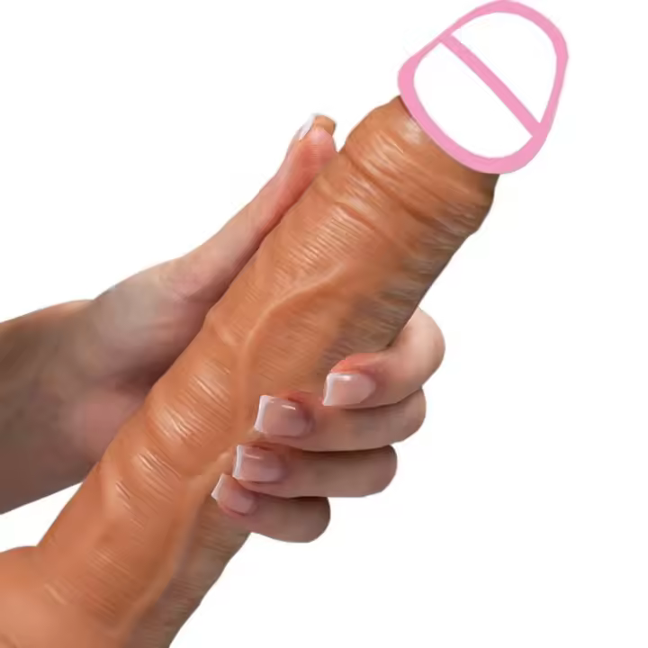 Empaque privado, consolador realista Sexy, pene de silicona suave con ventosa, tapón Anal vaginal para adultos, Juguetes sexuales para masturbadores femeninos - 1
