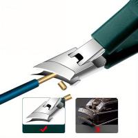 Cortauñas para uñas encarnadas, cortauñas gruesas para podólogo profesional, con acero inoxidable, 2 uds. - details 2