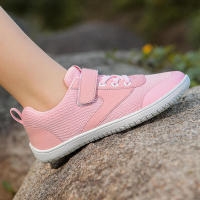 Zapatos deportivos ligeros y transpirables para niños, zapatillas minimalistas con puntera ancha y suela de goma, cómodas para niñas y - details 9