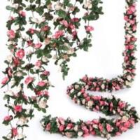 Flores Artificiales de Rosa 25pcs Mirada Real con Hoja y Vástago Ajustable para Bricolaje, Decoraciones de Boda, Hogar - details 5