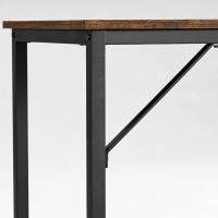 Mesa de Trabajo Pequeña Industrial Ideal para Teletrabajo, Estudio, Dormitorio 60 x 135 x 76cm - details 46